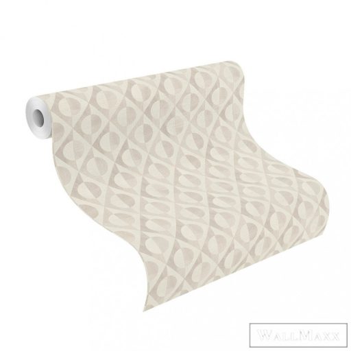 Rasch Club Botanique 538625 arany Skandináv pöttyös mintás tapéta