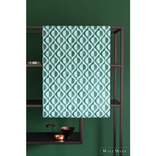 Rasch Club Botanique 538656 zöld Skandináv pöttyös mintás tapéta