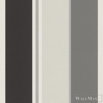   Rasch Club Botanique 539035 ezüst Elegáns csíkos mintás tapéta