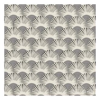 Rasch Amazing 539318 fekete Japán legyező mintás tapéta