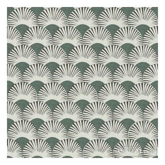 Rasch Amazing 539325 zöld Japán legyező mintás tapéta