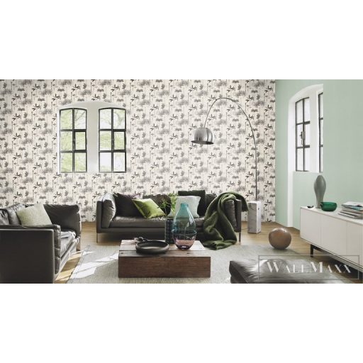 Rasch Club Botanique 540031 fehér Skandináv pálma mintás tapéta