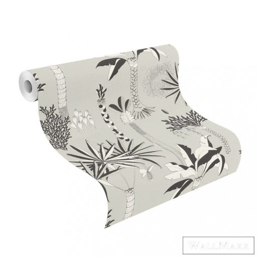 Rasch Club Botanique 540048 fehér Skandináv pálma mintás tapéta