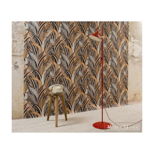 Rasch Amazing 541274 barna Japán levél mintás tapéta