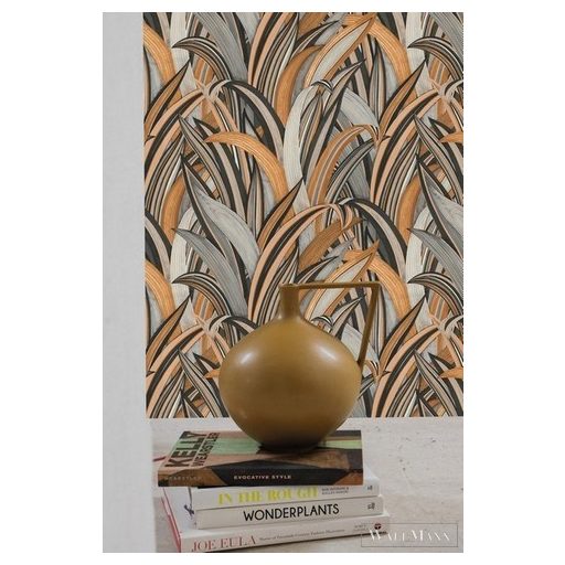 Rasch Amazing 541274 barna Japán levél mintás tapéta