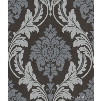   RASCH GLAM CSILLÁMOS CSILLOGÓ TAPÉTA 541663 Szürke Fekete Ezüst