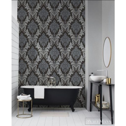 RASCH GLAM CSILLÁMOS CSILLOGÓ TAPÉTA 541663 Szürke Fekete Ezüst