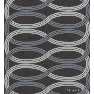   RASCH GLAM CSILLÁMOS CSILLOGÓ TAPÉTA 541700szürke fekete ezüst