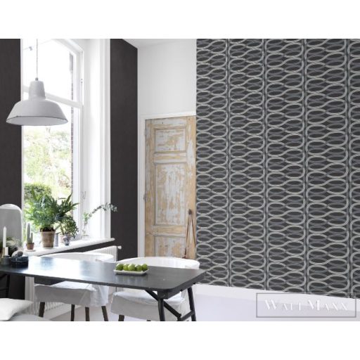 RASCH GLAM CSILLÁMOS CSILLOGÓ TAPÉTA 541700szürke fekete ezüst