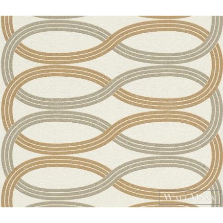 RASCH GLAM CSILLÁMOS CSILLOGÓ Design TAPÉTA 541731 Fehér Arany Beige