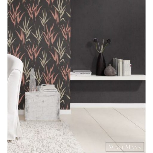 RASCH GLAM Design TAPÉTA 541809 Antracit