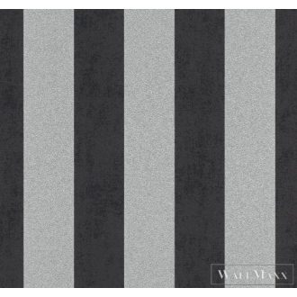   RASCH GLAM CSILLÁMOS CSILLOGÓ Design TAPÉTA 542370 Fekete Ezüst