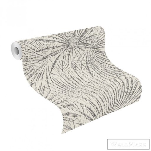 RASCH Lirico 555738 krémfehér páfrány mintás Grafikus tapéta