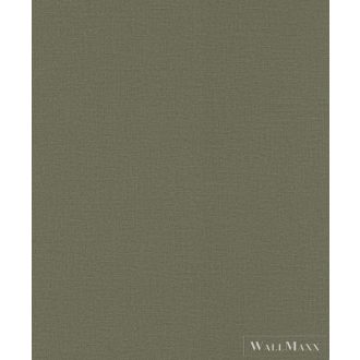 RASCH Lirico 555943 zöld Textil mintás Uni vlies tapéta