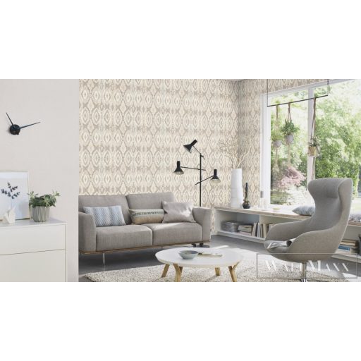 RASCH BARBARA Home Collection III 560053 szürke Egyszínű Modern vlies tapéta