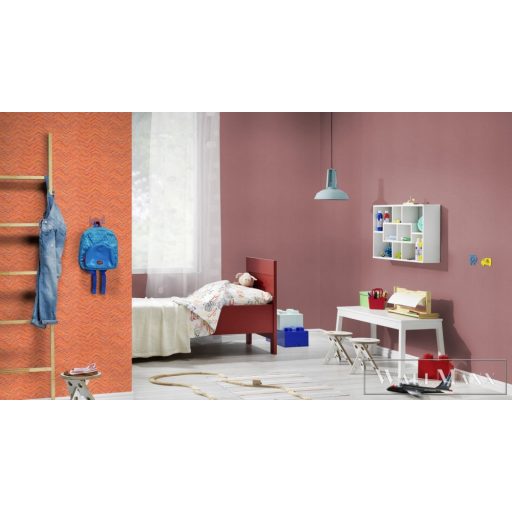 RASCH BARBARA Home Collection III 560169 rózsaszín Egyszínű Modern vlies tapéta