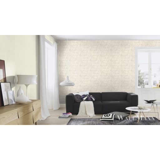 RASCH BARBARA Home Collection III 560282 krémfehér Egyszínű Modern vlies tapéta
