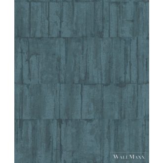   RASCH BARBARA Home Collection III 560336 kék beton mintás Modern tapéta