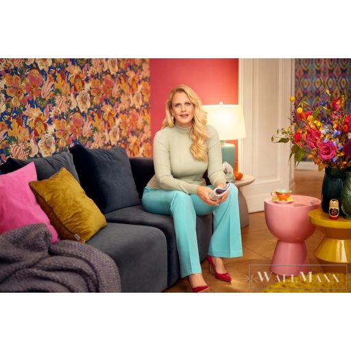 RASCH BARBARA Home Collection III 560459 pink virág mintás Grafikus tapéta