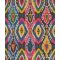 RASCH BARBARA Home Collection III 560565 zöld ikat mintás Etno tapéta