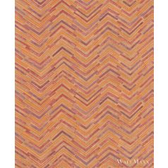  RASCH BARBARA Home Collection III 560978 piros, barna Tér-hatású 3D-mintás Modern vlies tapéta