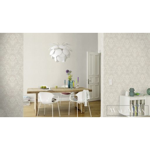 Rasch Trianon XIII 570045 törtfehér Modern struktúrált tapéta