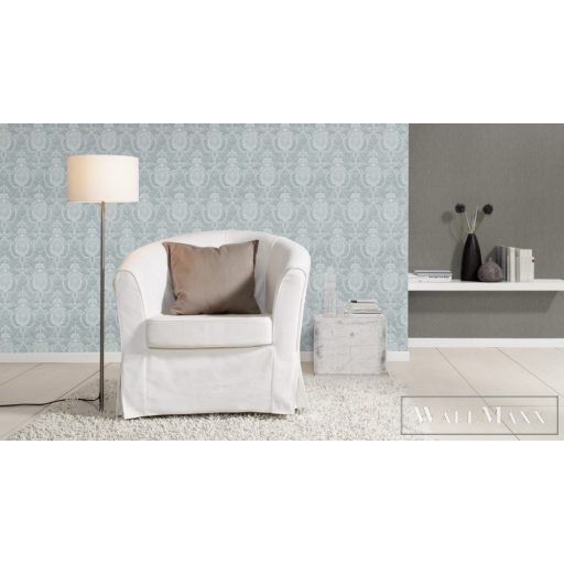 Rasch Trianon XIII 570137 grafit Modern struktúrált tapéta