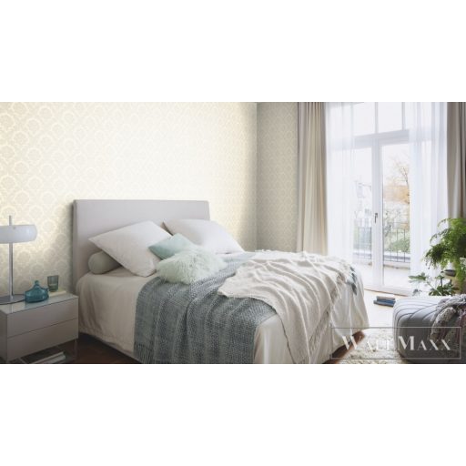 Rasch Trianon XIII 570519 törtfehér Klasszikus barokk mintás tapéta