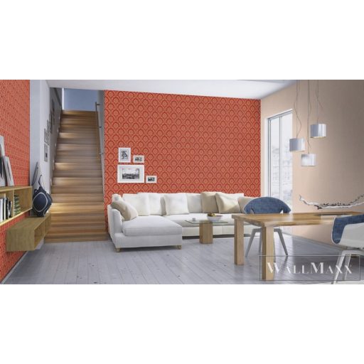 Rasch Trianon XIII 570540 piros Klasszikus barokk mintás tapéta
