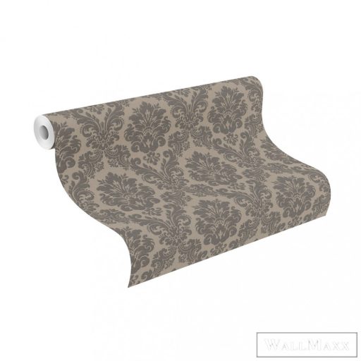 Rasch Trianon XIII 570557 barna Klasszikus barokk mintás tapéta