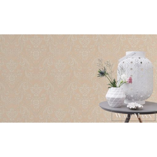 Rasch Trianon XIII 570601 rózsaszín Klasszikus levél mintás tapéta