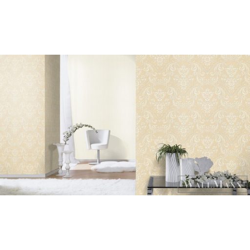 Rasch Trianon XIII 570618 bézs Klasszikus levél mintás tapéta