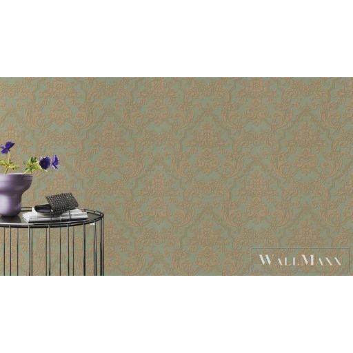 Rasch Trianon XIII 570632 arany Klasszikus levél mintás tapéta