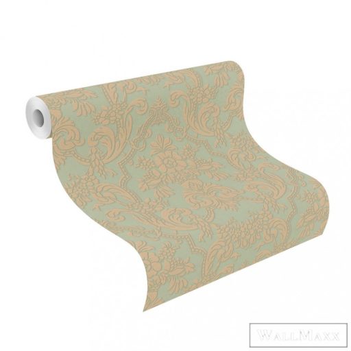 Rasch Trianon XIII 570632 arany Klasszikus levél mintás tapéta