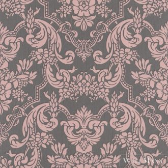   Rasch Trianon XIII 570649 rózsaszín Klasszikus levél mintás tapéta