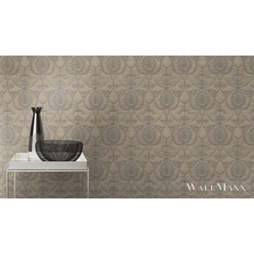 Rasch Trianon XIII 570854 barna Klasszikus barokk mintás tapéta