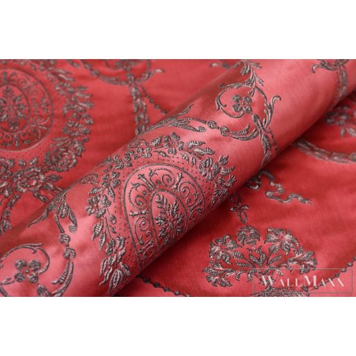 Rasch Trianon XIII 570861 piros Klasszikus barokk mintás tapéta