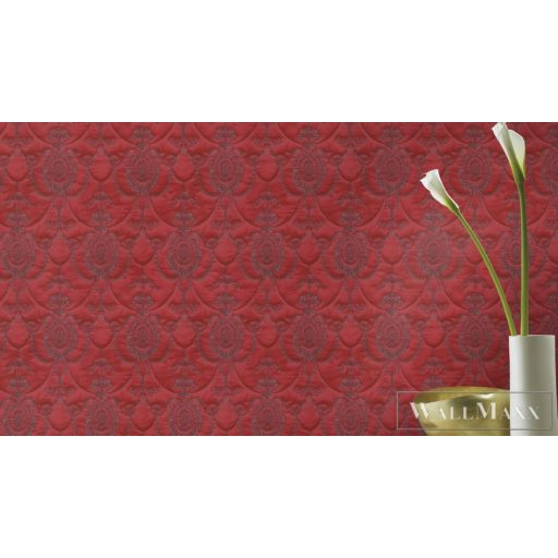 Rasch Trianon XIII 570861 piros Klasszikus barokk mintás tapéta