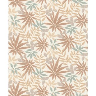   RASCH Country-Charme 580228 bézs levél mintás grafikai tapéta
