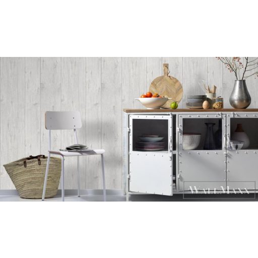 ERISMANN Imitations 2 5820-31 törtfehér Design intarzia mintás tapéta