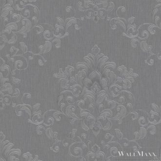 Marburg Opulence Classic 58225 ezüst barokk mintás tapéta