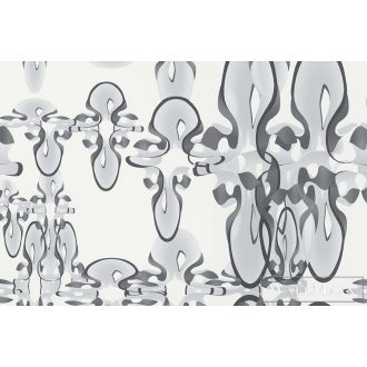   MARBURG Zaha Hadid Hommage 58312 szürke-fehér grafikus Modern XXL tapéta