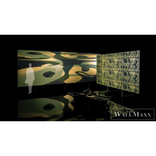 MARBURG Zaha Hadid Hommage 58315 zöld-fekete grafikus Modern XXL tapéta