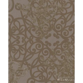  MARBURG Catania 58601 barna barokk mintás Klasszikus tapéta