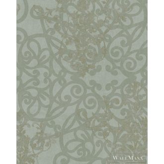   MARBURG Catania 58604 zöld barokk mintás Klasszikus tapéta