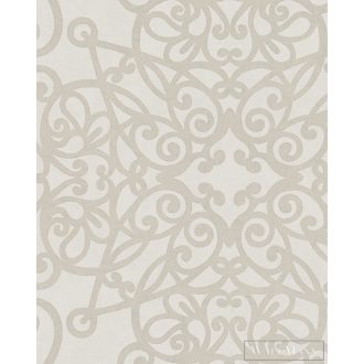   MARBURG Catania 58607 fehér barokk mintás Klasszikus tapéta