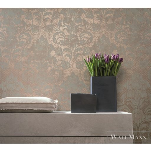 MARBURG Catania 58628 bézs barokk mintás Klasszikus tapéta