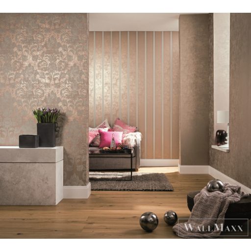 MARBURG Catania 58628 bézs barokk mintás Klasszikus tapéta