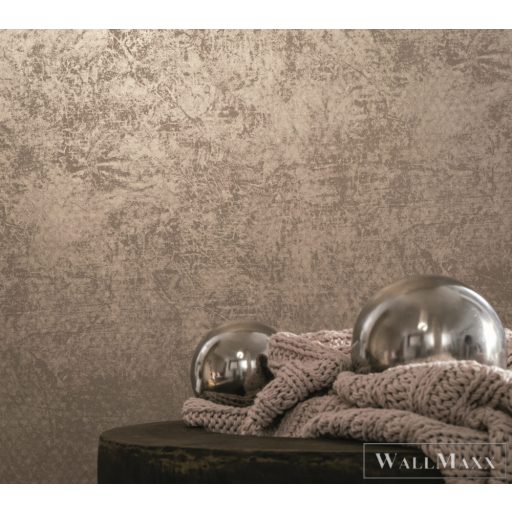 MARBURG Catania 58633 barna absztrakt Uni tapéta