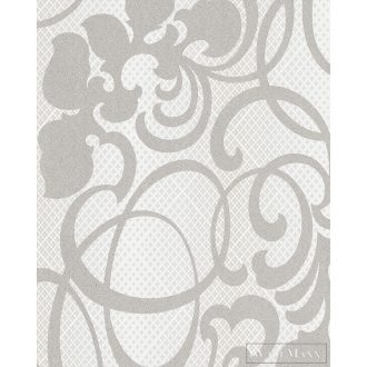  MARBURG Catania 58645 krémfehér íves mintás Elegáns tapéta